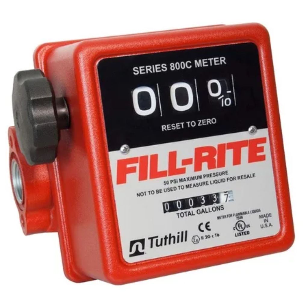 Fill-Rite 285-807C 3-4 Inchin-Line Flow Meter