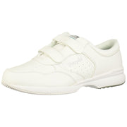 Propét Men LifeWalker Strap Sneaker, White, 7 Wide