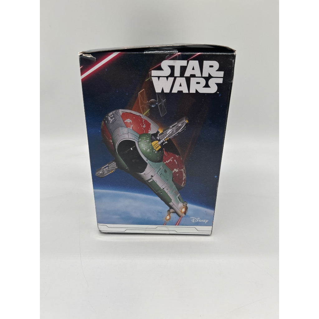 Star Wars Micro Galaxy Squadron Boba Fett’s Starship - 7-Inch Starship Class Vehicle with 1-Inch Boba Fett and Fennec Shand Micro Figure Accessories