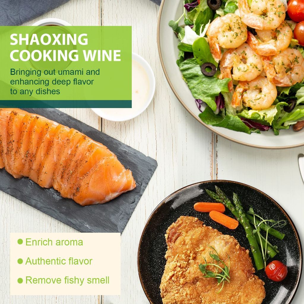 Soeos Shaoxing Wine, Chinese Cooking Wine - 21.64 fl. oz.