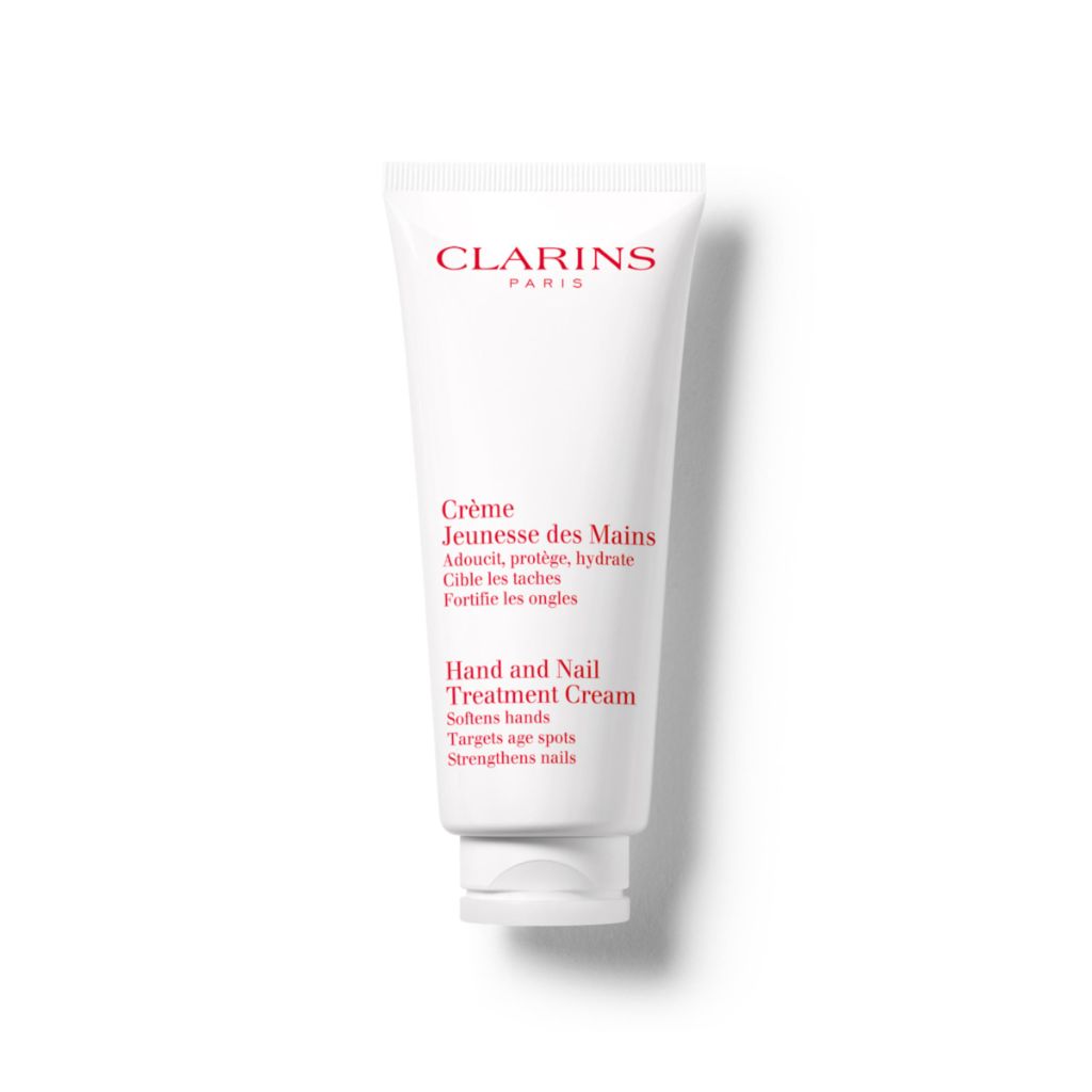Clarins Hand and Nail Treatment Cream  | Softens, Nourishes and Shields Skin | 3.4 Ounces