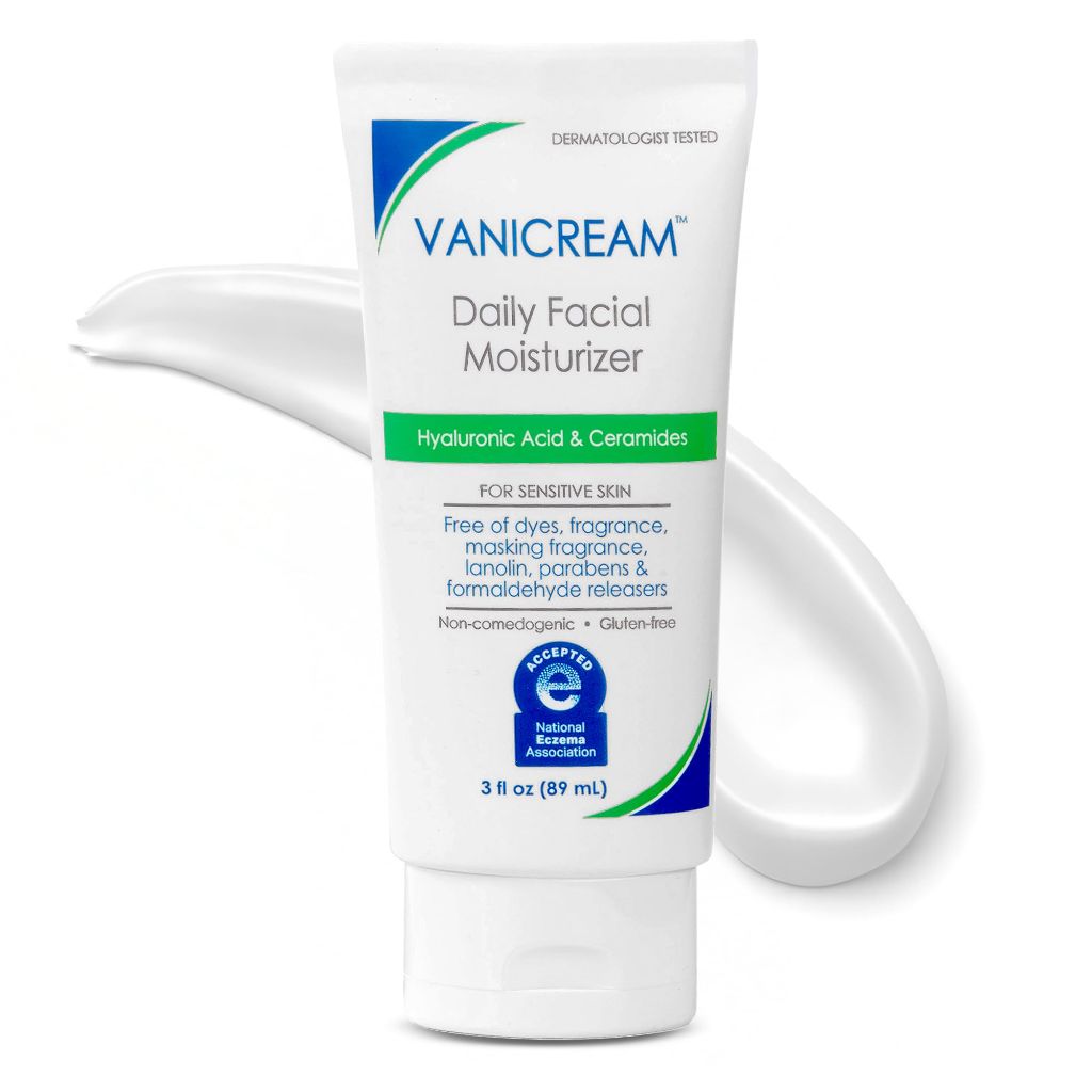 Vanicream Daily Facial Moisturizer With Ceramides and Hyaluronic Acid - 3 fl oz (Pack of 1)