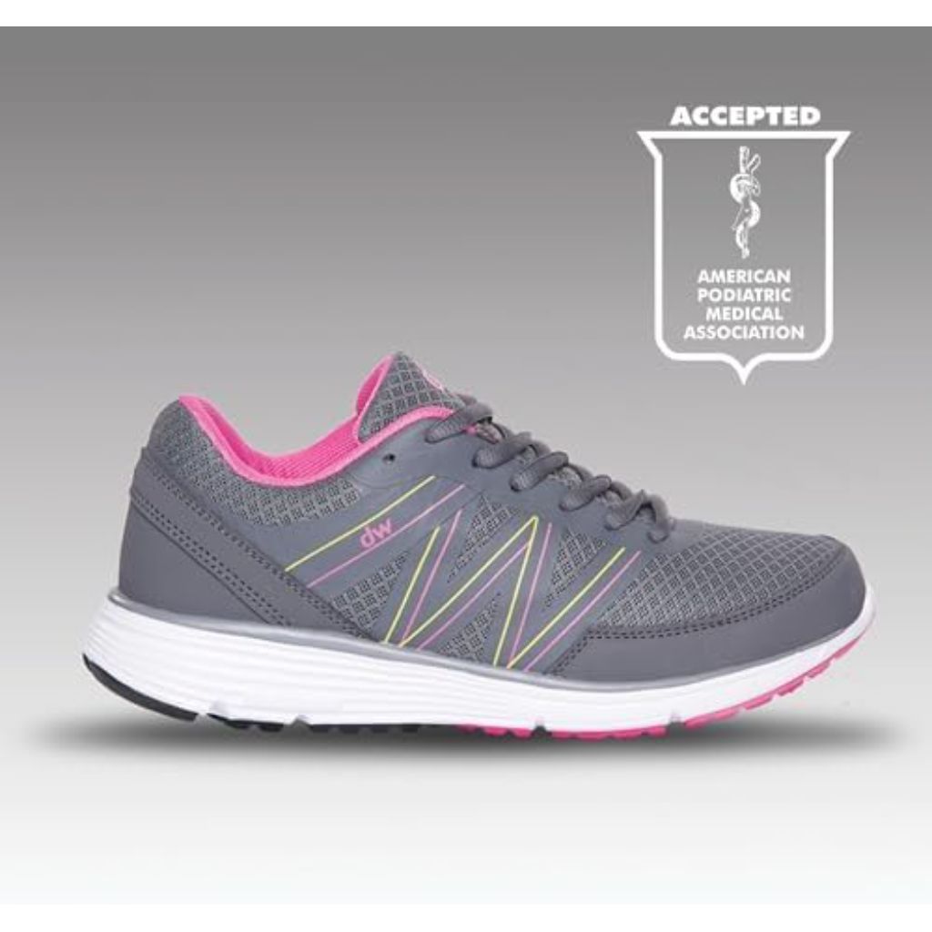 Diawin Women's Sneakers - Cloudy Orchid, Size 7 Extra Wide