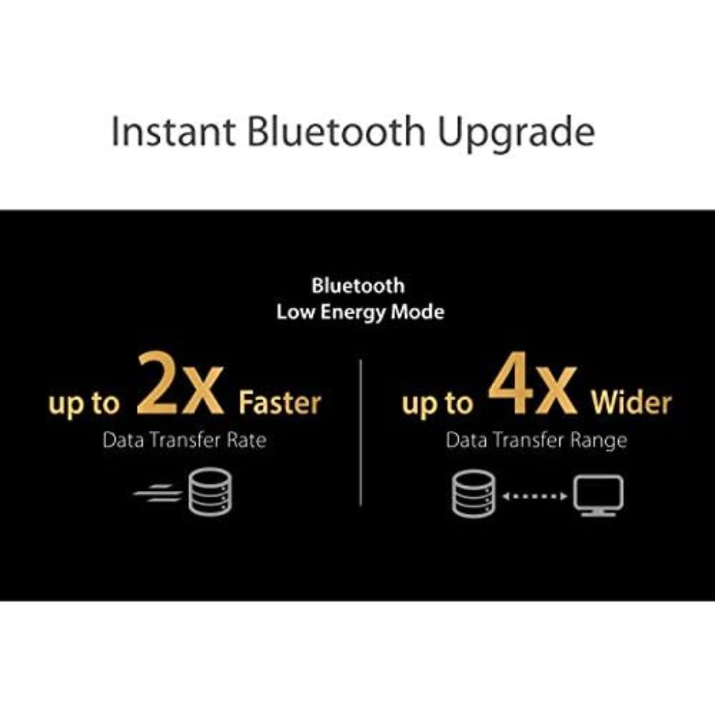 ASUS USB-BT500 USB Adapter with Ultra Small Design, Bluetooth 5