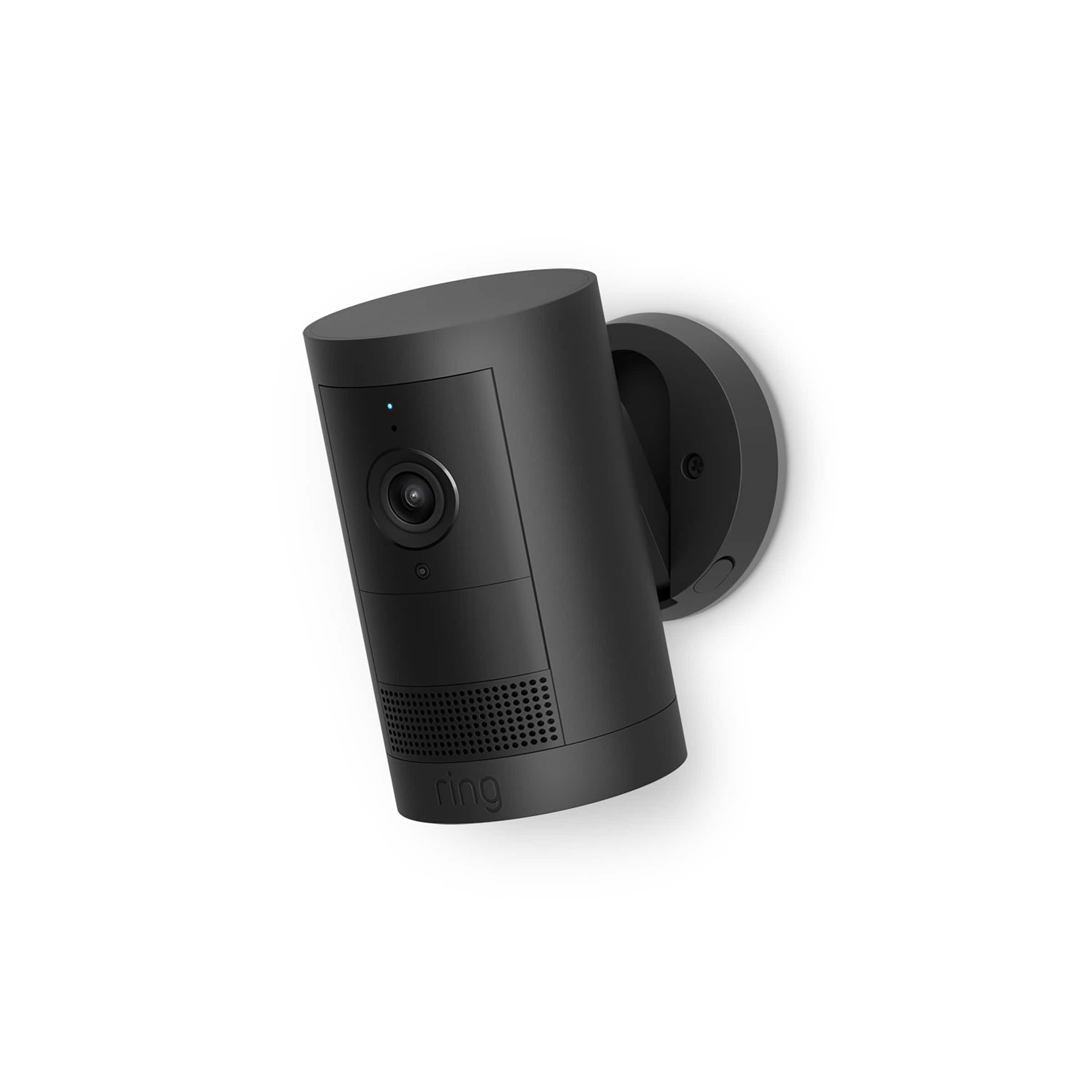 Ring Outdoor Cam Plus Stick-up Smart Security Camera (Battery) - Black