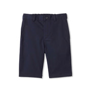 SZ 8, French Toast Boys Adaptive Flat Front Shorts, Navy