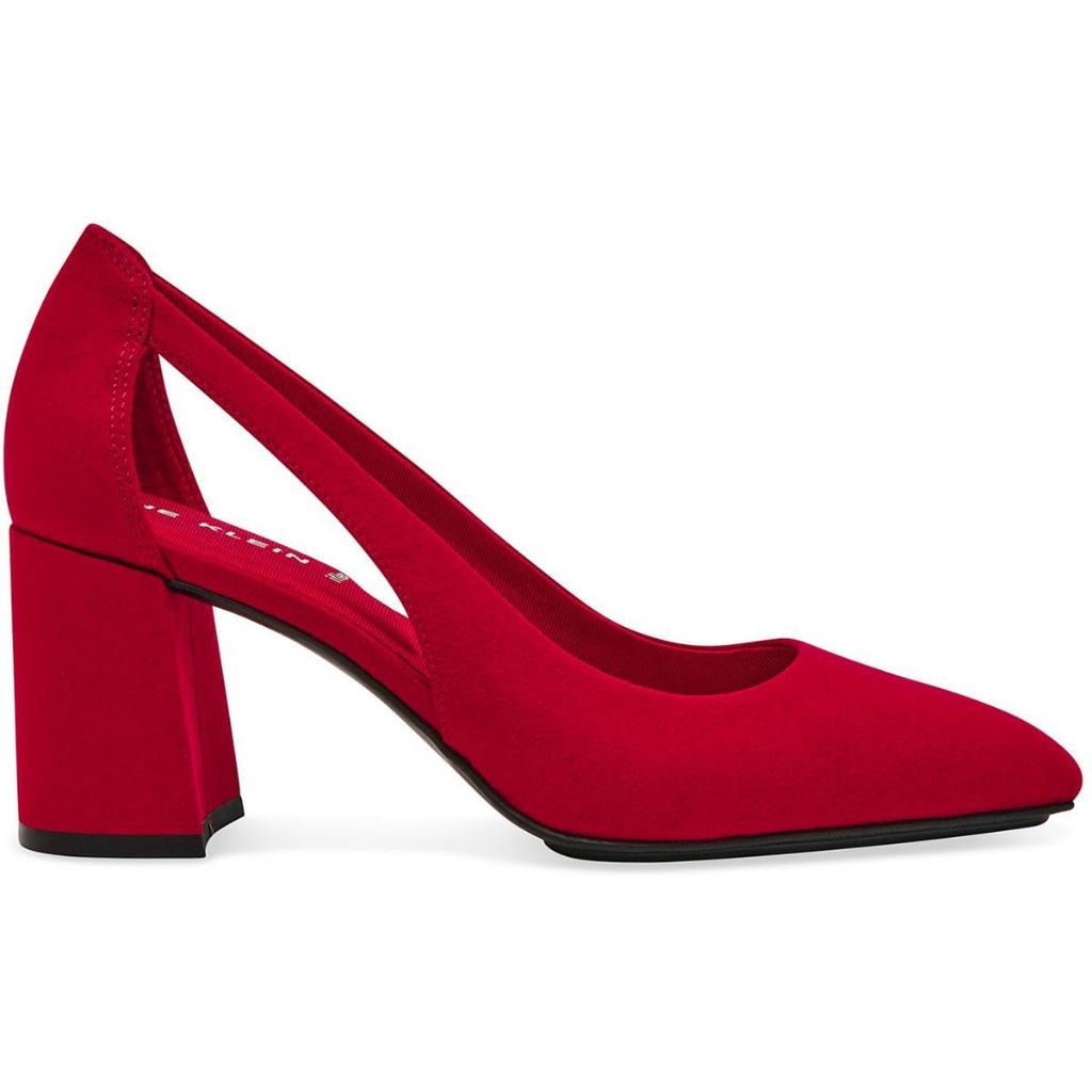 Anne Klein Women's Block Heel Pump Berkeley, Deep red, 9