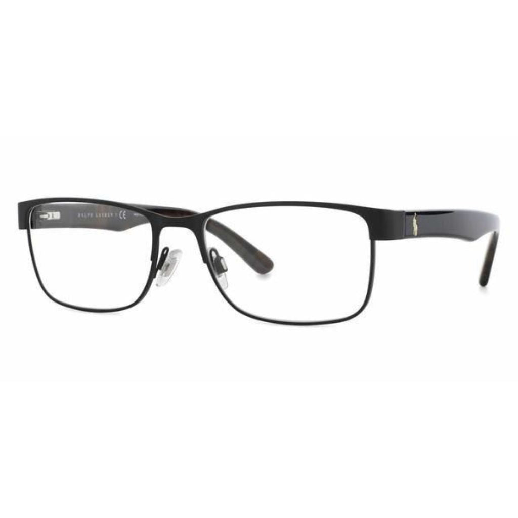 Polo Ralph Lauren Men's PH1157 9038 Eyewear Frames - Matte Black, 57/17/150