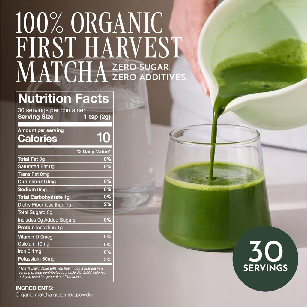 Encha Matcha - Ceremonial Grade Matcha Powder, (60g/2.12oz)