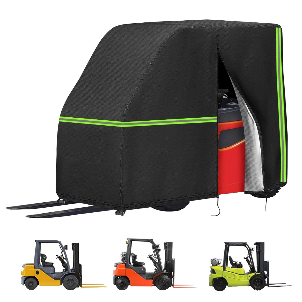 Stuffygreenus Forklift Protection Cover All Weather Forklift Covers