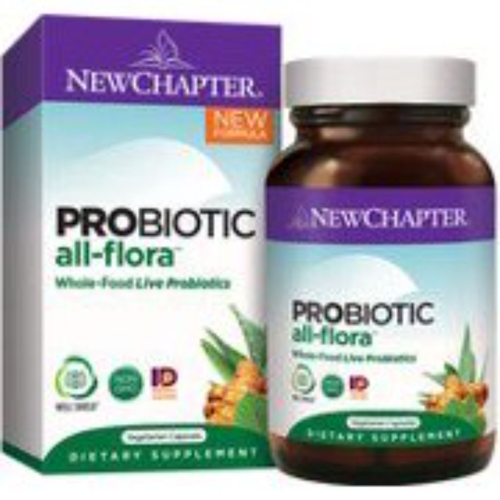 New Chapter Probiotic All-Flora 60 Vegan Capsules