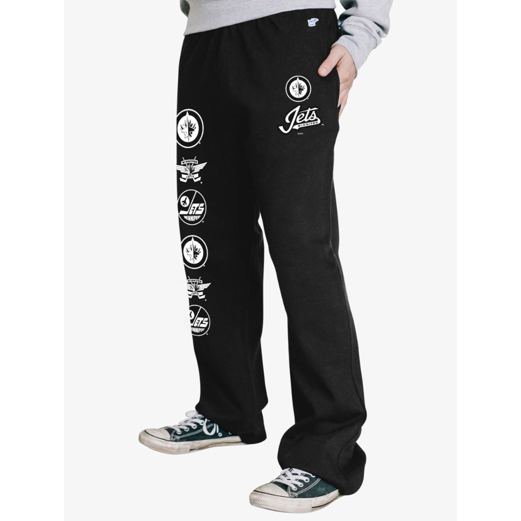 Winnipeg Jets NHL Officially Licensed Sweatpants Black, X-Large