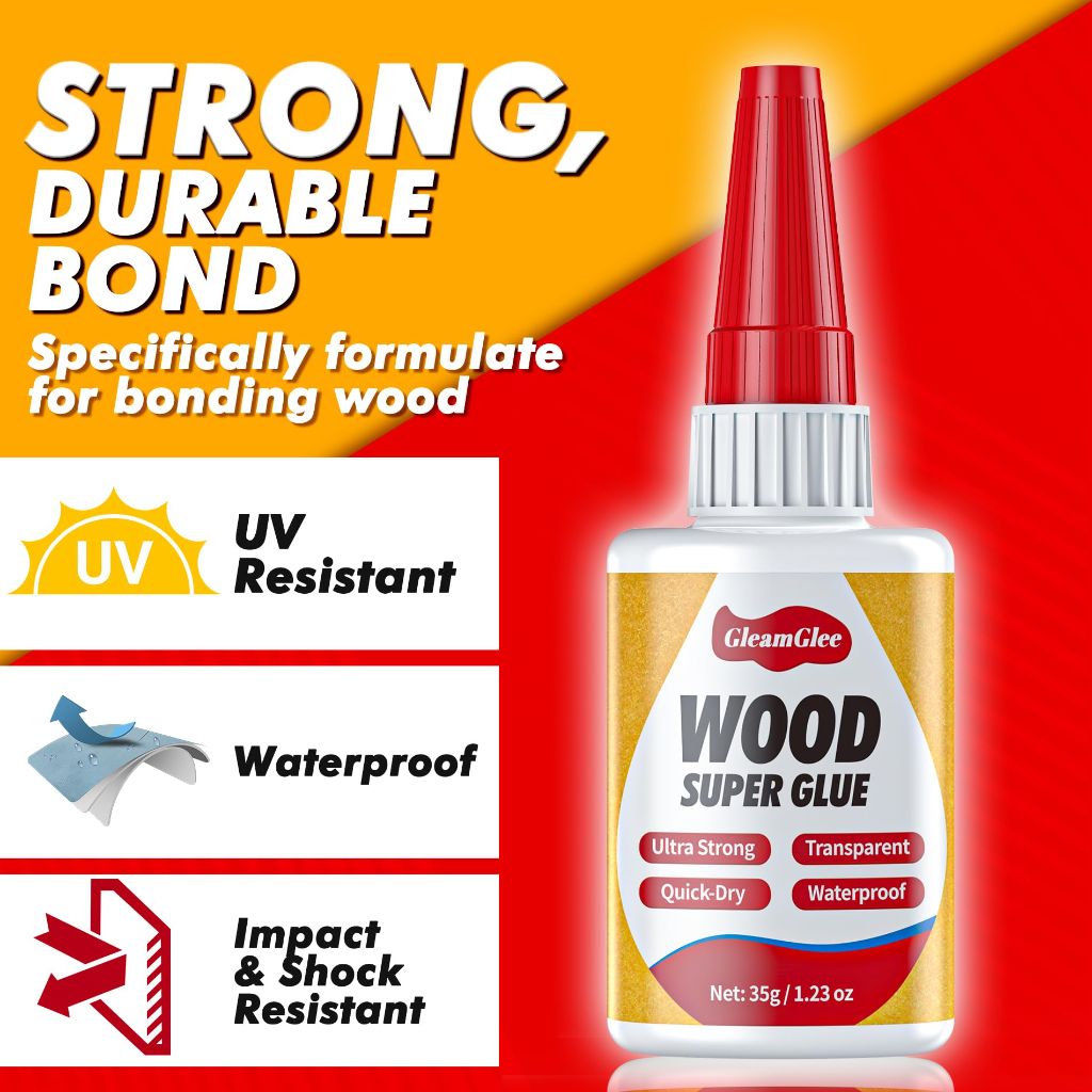 Super Glue for Wood 35g, 2 Pack