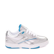 Women's Reebok x Angel BB 4000 II Basketball Shoe - Silver / Always Blue / White - SIZE 5