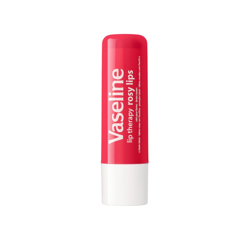 Vaseline Lip Therapy Care Rosy, Fast-Acting Nourishment,  2-Pack , 0.16 Oz Each, 4 Lip Balms