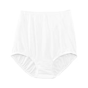 Vanity Fair Tailored Panties, White, 7, 3-pk - Cotton