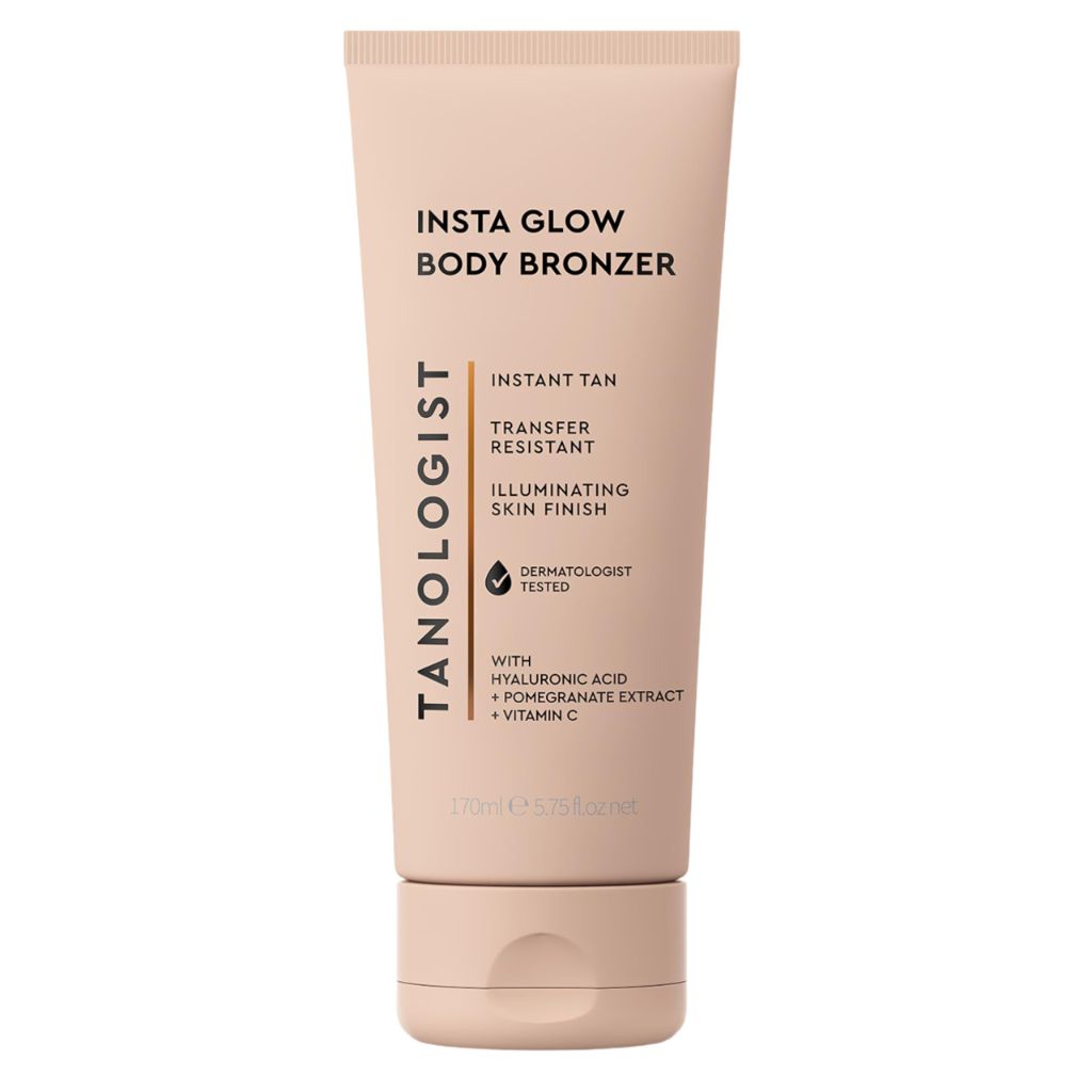 Tanologist Insta Glow Body Bronzer, Instant Illuminating Self-Tan, 5.75 fl oz/170 ml Tube