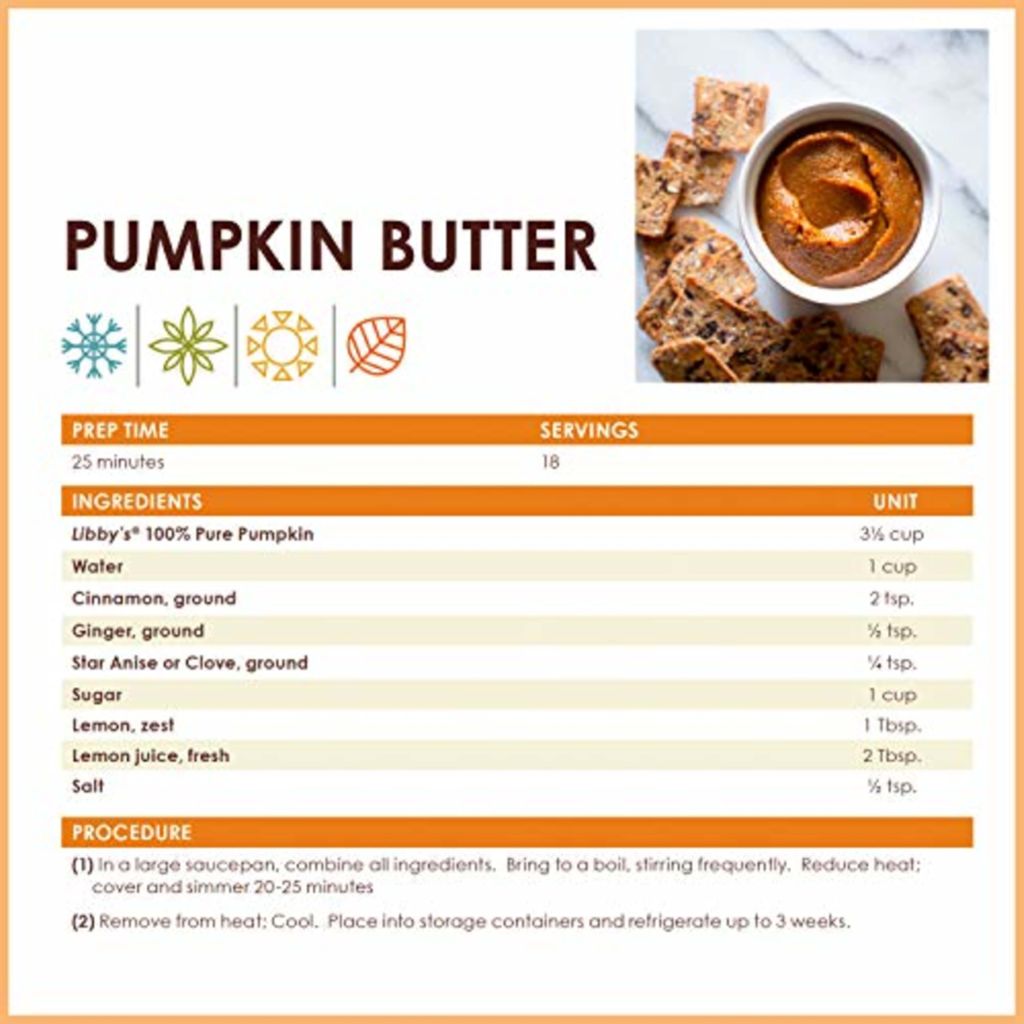 Libby's 100% Pure Pumpkin,  Pumpkin Pie Filling, Bulk, 6 lb 10 oz Can