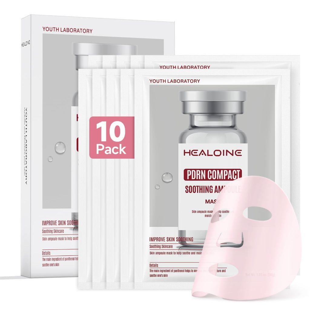 HEALOINE Salmon DNA PDRN Pink Deep Collagen Overnight Face Mask for Sensitive Skin