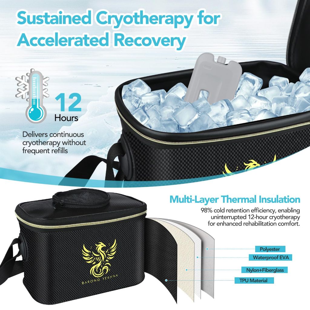 Cold Therapy Machine with Programmable Timer for Knee After Surgery