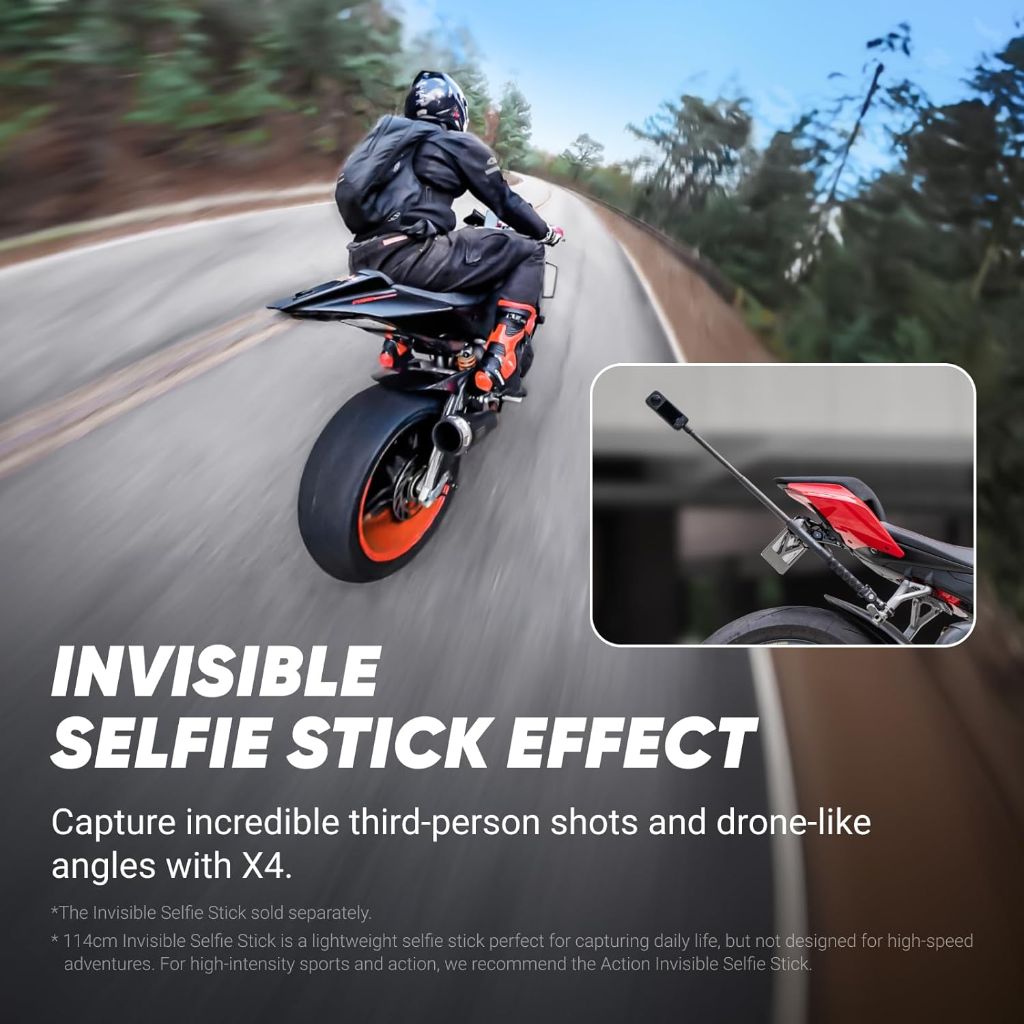 Insta360 X4 8K 360 Action Camera Standard Bundle