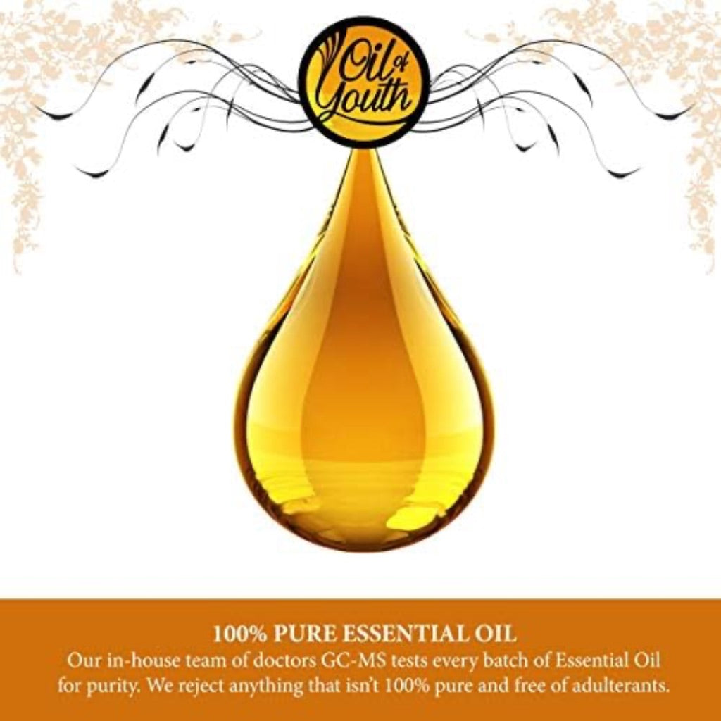 Oil of Youth Therapeutic Grade Lemongrass Essential Oil 4 fl oz with Dropper for Diffuser, Hair, Skin, and Aromatherapy