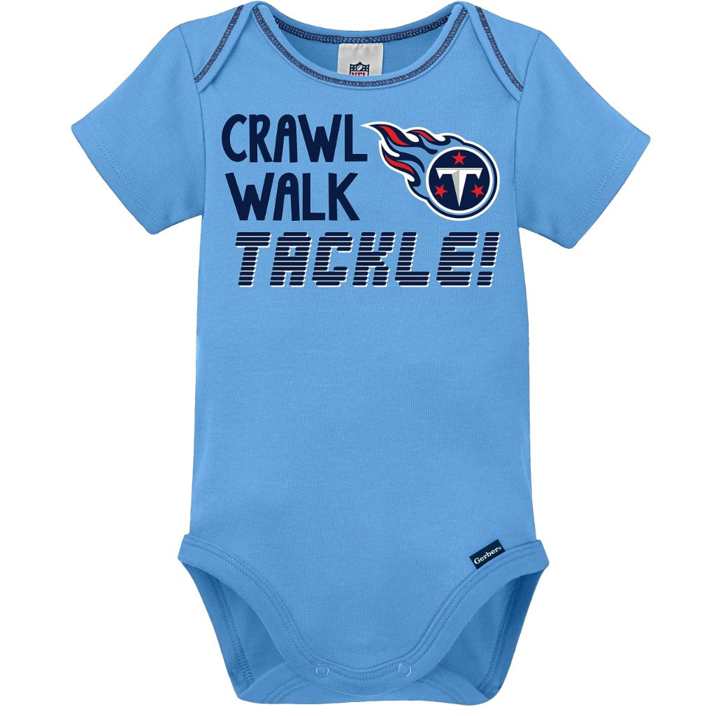 Gerber NFL Baby Boys 3 Pack Short Sleeve Bodysuit, Team Color, 3-6 Months US