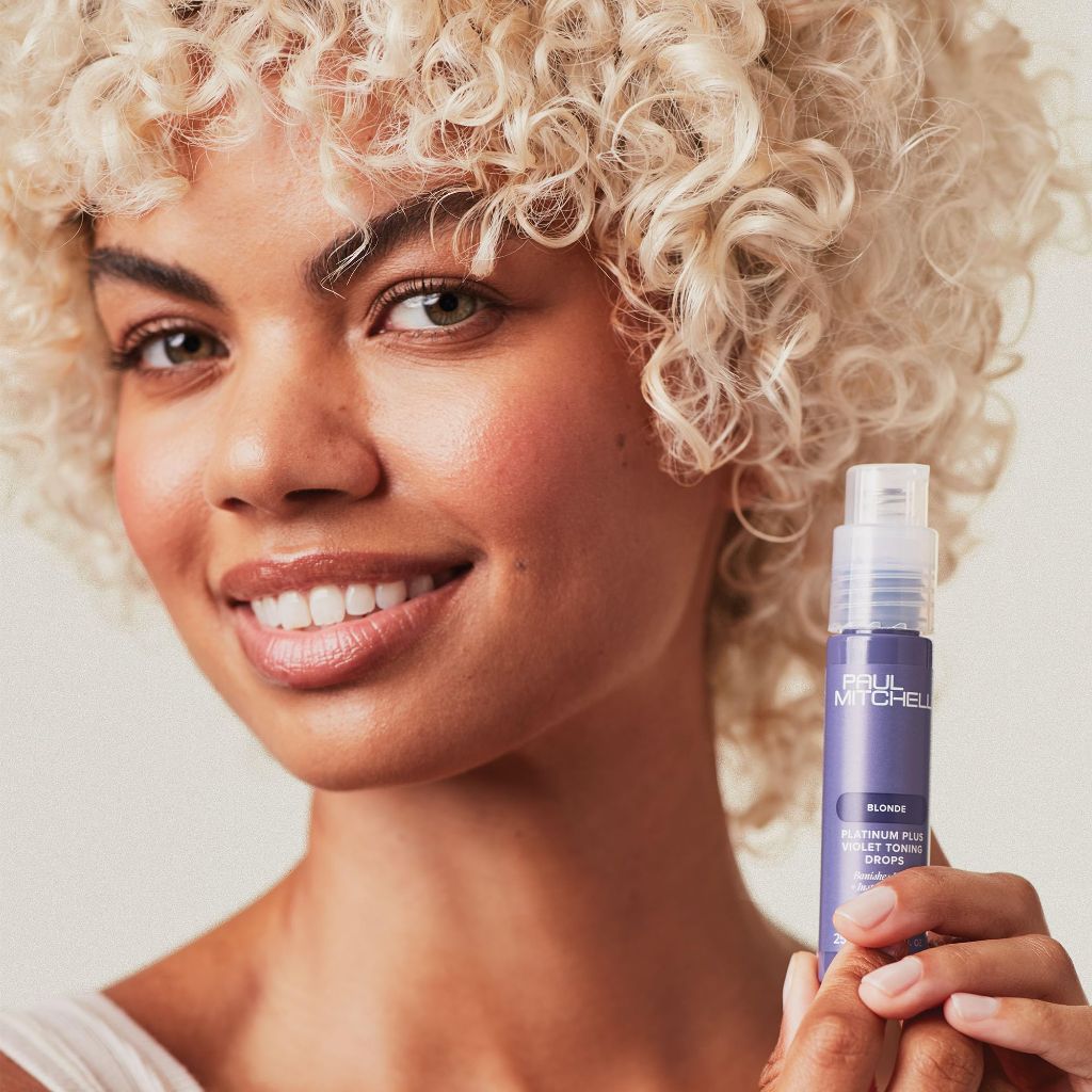Paul Mitchell Platinum Plus Violet Toning Drops, 0.85 fl. oz