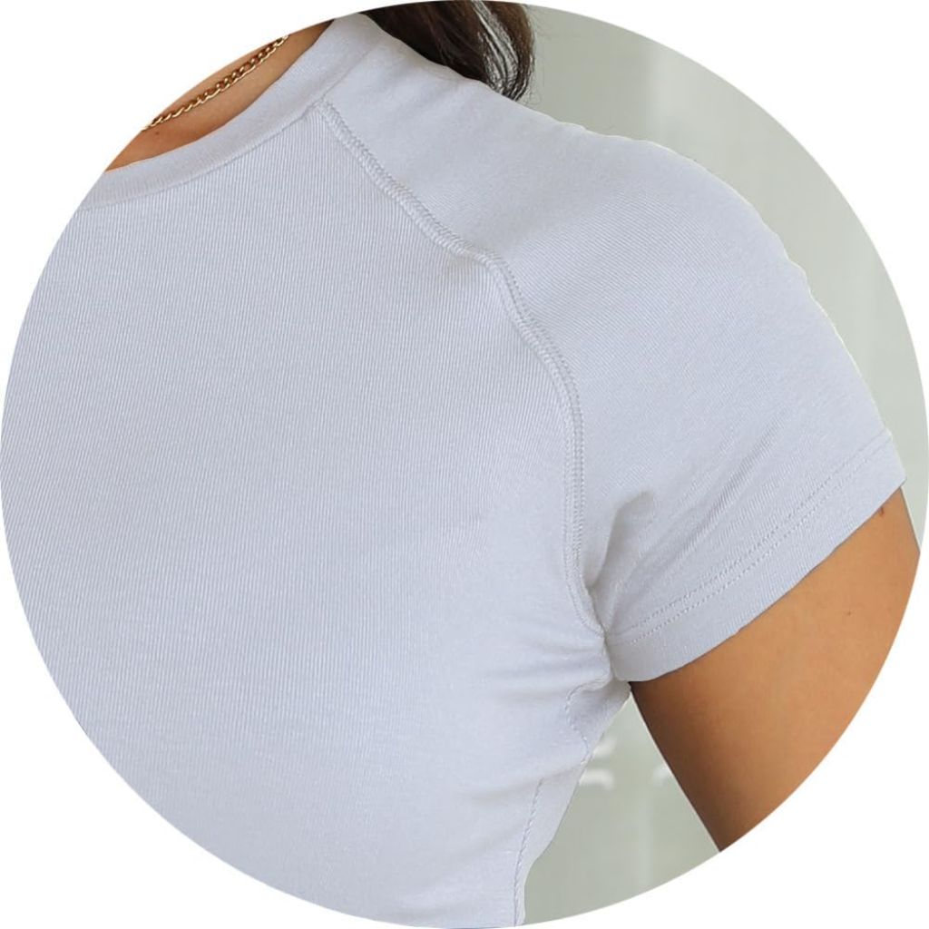 Dwnval Womens Basic Summer Short Sleeve Crewneck T Shirt (Heather Grey, Small)
