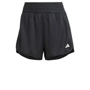 adidas Women's Pacer Essentials Knit High Rise Shorts, 3" Inseam - Black, XXL