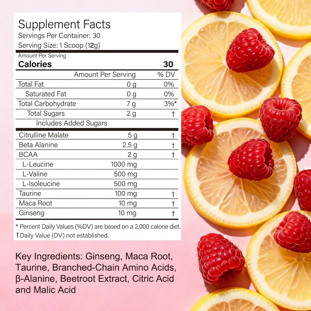 MAYLOR Raspberry Lemon Electrolyte Powder - Sugar-Free Hydrating Drink Powder with Coconut Water and Essential Minerals, Monk Fruit Sweetener, 30 Servings | No Artificial Ingredients, Gluten-Free (1)
