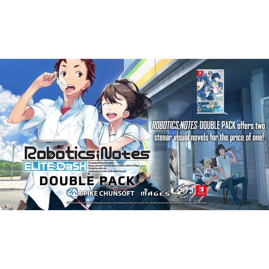 ROBOTICS;NOTES ELITE & DaSH Double Pack - Nintendo Switch