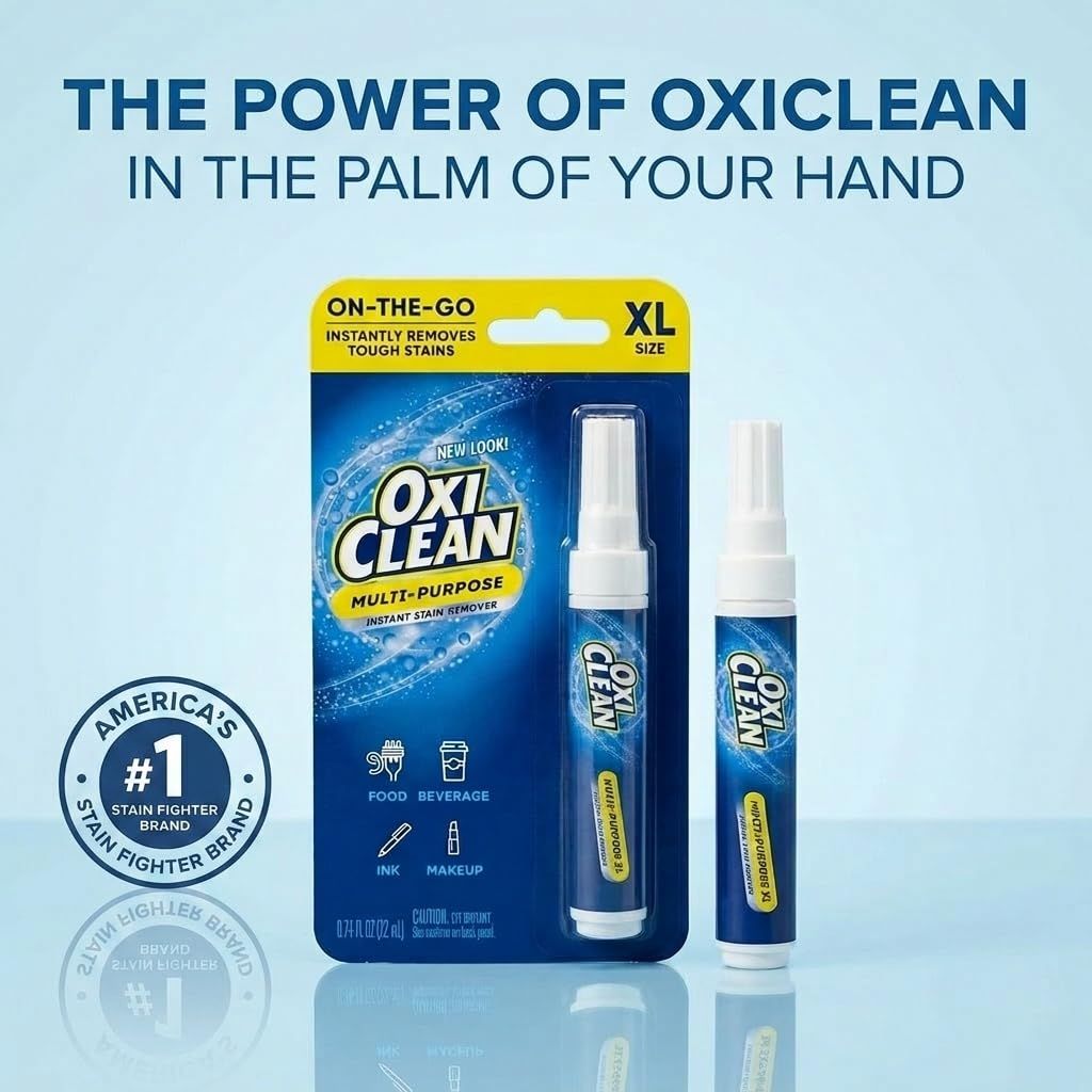 OxiClean On The Go Stain Remover Pen, 0.74 fl. oz.