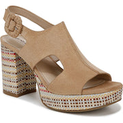 LifeStride Women's Audra Platform Heels - Brown, Size 8.5 Wide