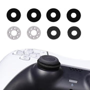 Buffering Precision Rings for Xbox, 3 Different Strengths - 8pcs, Black & Gray