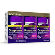 GoodSense Omeprazole Delayed Release Tablets  Coated With Wildberry Mint Flavor 42 Count