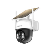 Solar Panel Built-in Outdoor PTZ Camera-3MP Colorful Night Vision PTZ Security Camera with Unlimited Power Supply