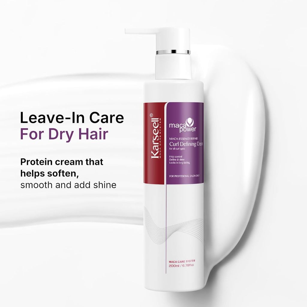 Karseell Curling Perfection Curl-Defining Cream essence (6.78oz）