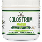 Double Wood Supplements Bovine Colostrum Powder - 120 Grams, 60 Day Supply
