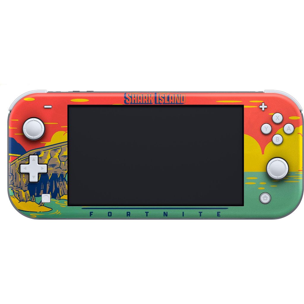 Razer Fortnite Console Skin: Switch Lite (2019) - Console Wrap - Premium 3M Cast Vinyl - Scratch Protection - Unique Designs & Finishes - Easy Application - Shark Island