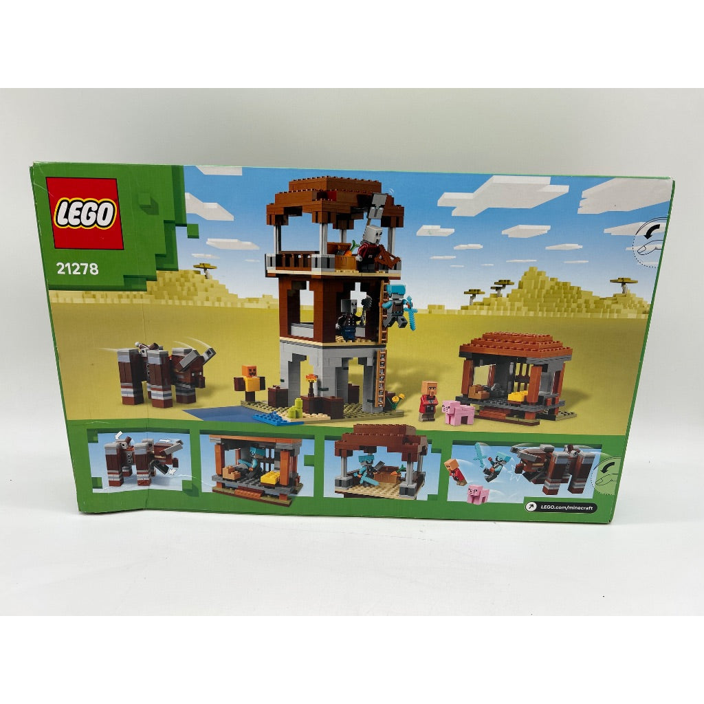 LEGO Minecraft: the Pillager Outpost and Ravager - 665 Pieces (21278)