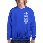 Orlando Magic LC Stacked Logo - NBA Adult Crew Fleece For Adults, Small