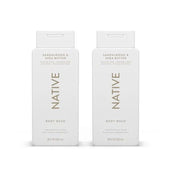 Native Body Wash - Sandalwood & Shea Butter, 18 fl. oz. (2 Pack)