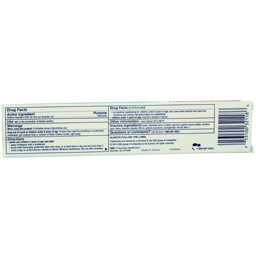 Aquafresh Cavity Protection Fluoride Toothpaste - Cool Mint, 5.6 oz