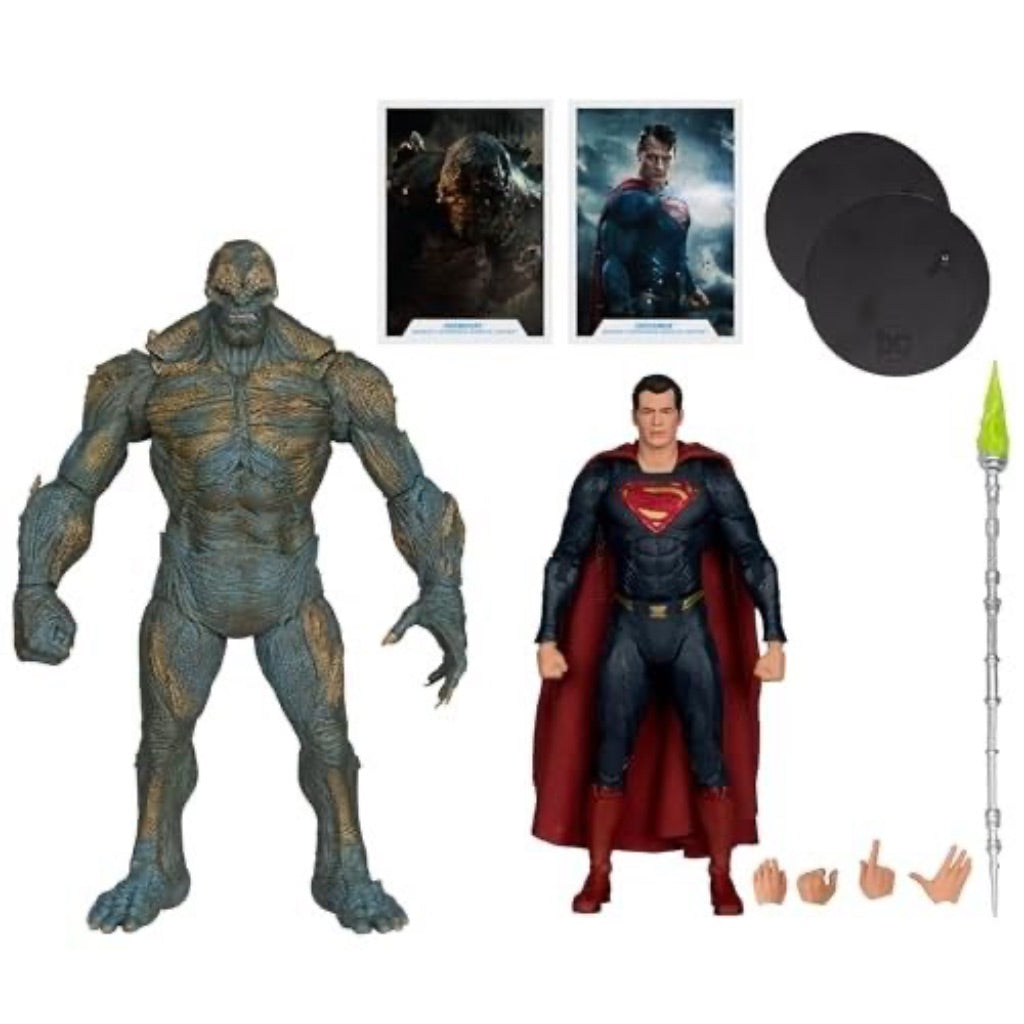 Batman V Superman: Dawn of Justice DC Multiverse Doomsday Superman Action Figure Two-Pack