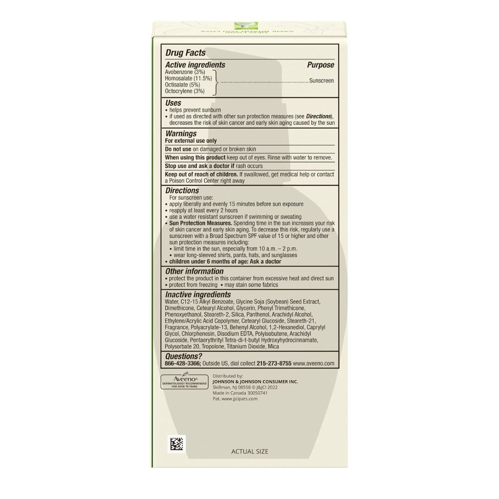 Aveeno Positively Radiant Daily Facial Moisturizer with Broad Spectrum SPF 15 Sunscreen | 4 fl. oz
