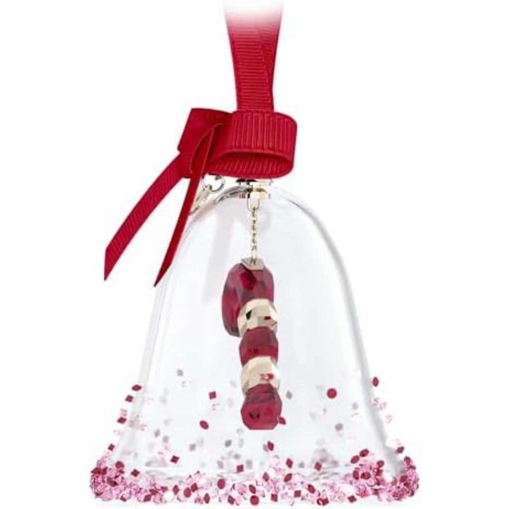 Swarovski Holiday Cheers Dulcis Bell Ornament, Red