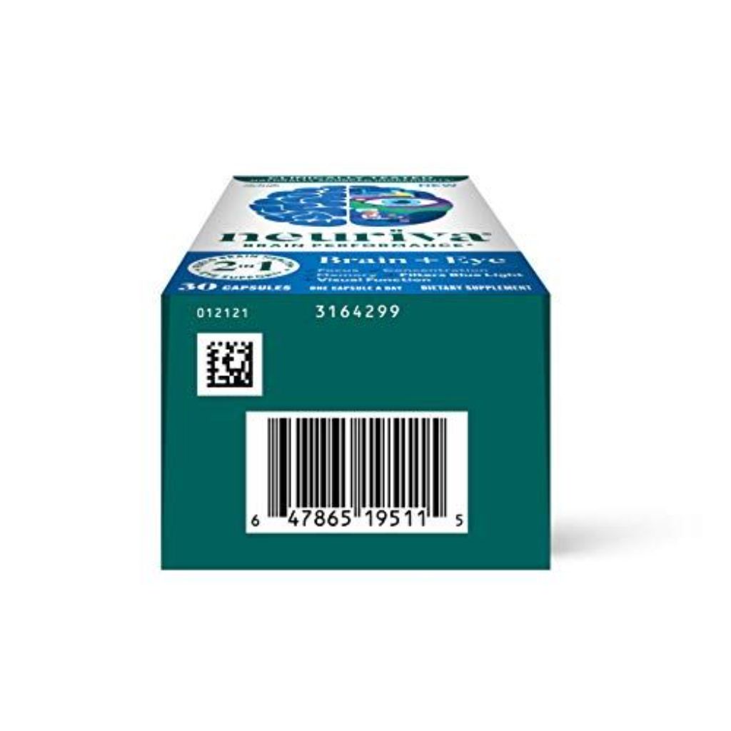 Neuriva Brain + Eye Health Supplement  Support for Brain Health & Eye Support  30ct Capsules