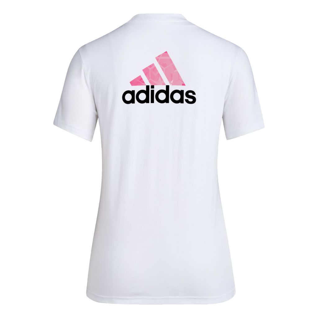 Adidas Women's Inter Miami CF Local Pop Short Sleeve Pre-game T-shirt, White, X-Large Tall