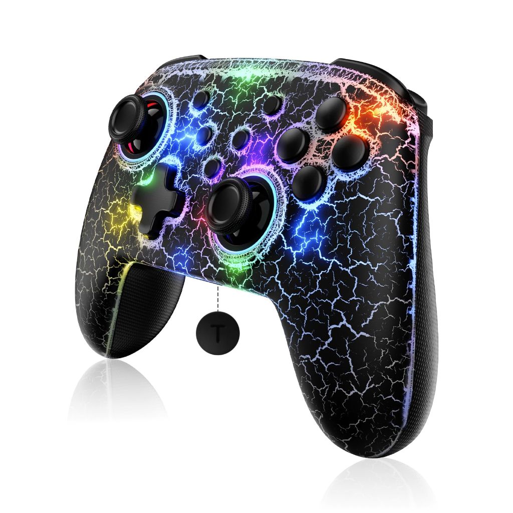 NexiGo Wireless Controller (No Deadzone) for Switch 2 and Switch (Lightstorm)